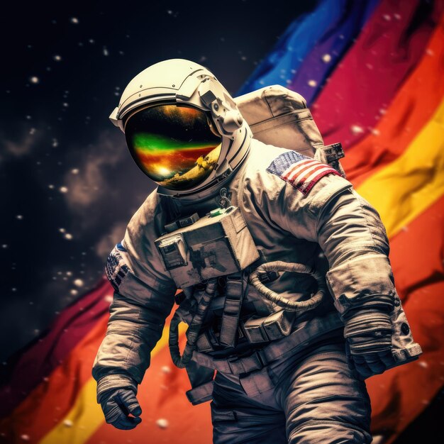 иллюстрация астронавта