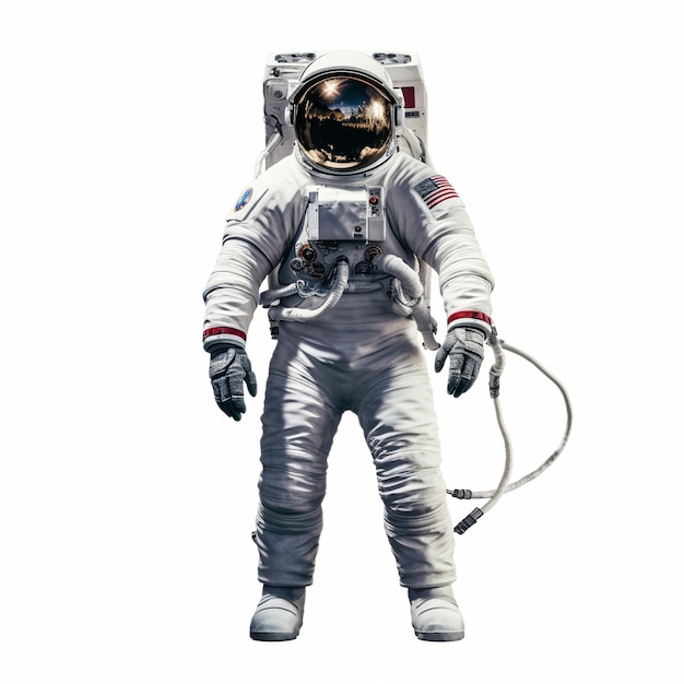 Photo astronaut isolated on white background