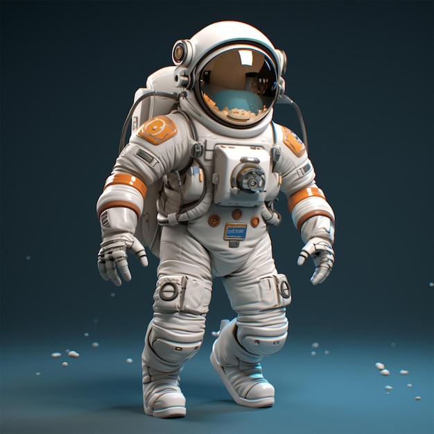 Astronaut karakter 3D