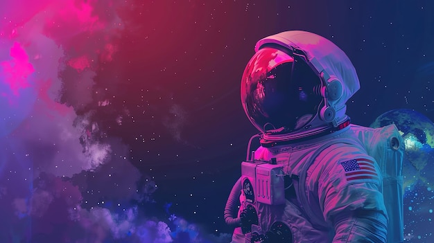 astronaut ruimte