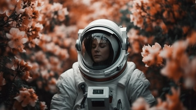 astronaut in space Generative AI