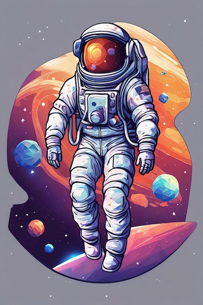 astronaut in space space spaceman astronaut in space spaceman with planets and spaceman in spacesuit