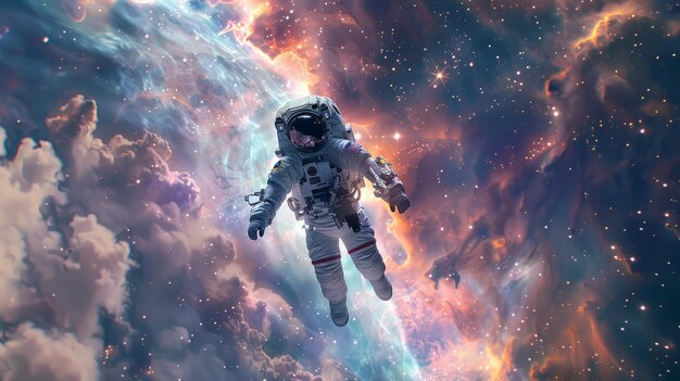 Photo astronaut in space