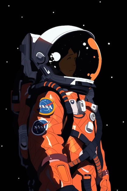 Astronaut in space