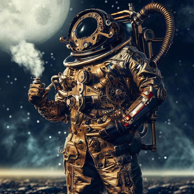 Astronaut Steampunk-pak