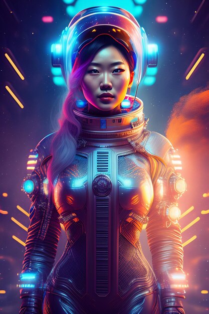 Astronaut woman