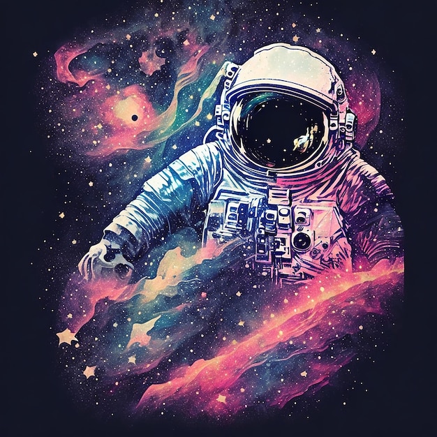 astronautlost in galaxy