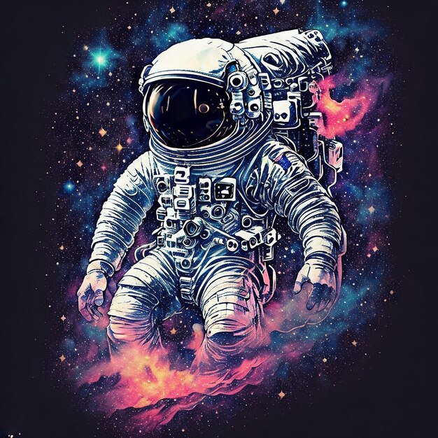 astronautlost in galaxy