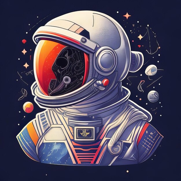 Astronauts characters set in cartoon style astronaut cartoon character astronaut