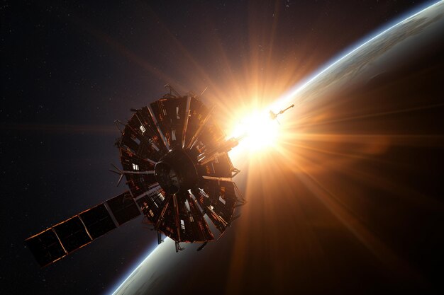 写真 宇宙飛行士が太陽風を研究するミッションで fr 00068 01