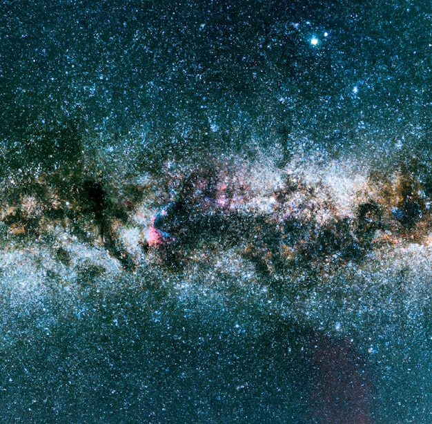 Photo astrophotography milky way galactic universe background
