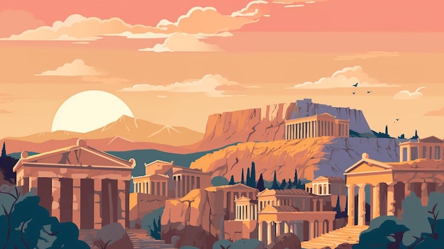 Athens' iconic Parthenon and Acropolis