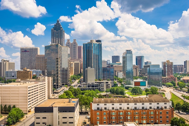 Photo atlanta georgia usa downtown skyline