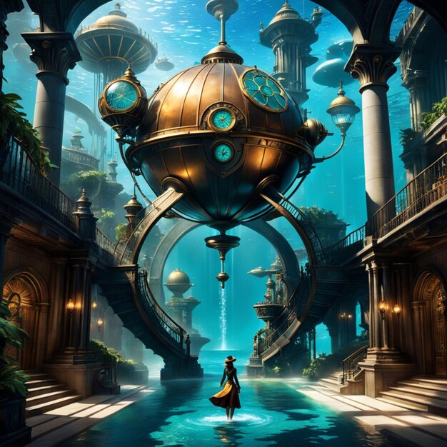 Atlantis' steampunk exploration unveils forgotten tech and enduring mysteries