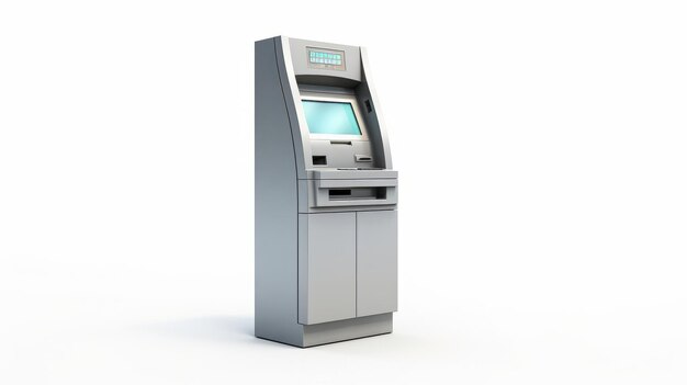 Atm isolated on White Background