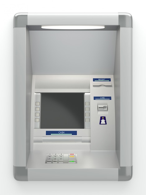 ATM-machine op de muur