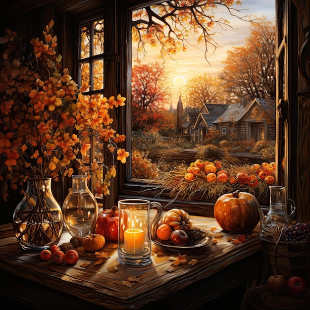 Atmosphere of autumn