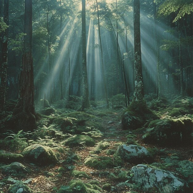 Atmospheric forest landscapes