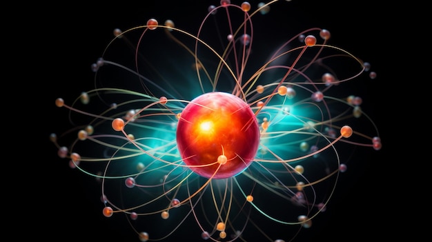 原子結合の写真