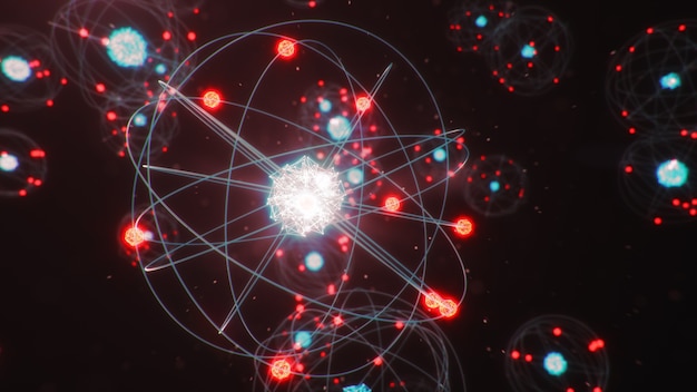 Atomic structure is the smallest level of matter that forms chemical elements.