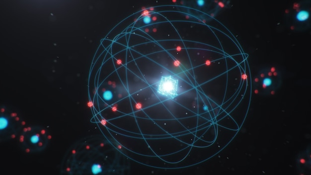 Atomic structure is the smallest level of matter that forms chemical elements.