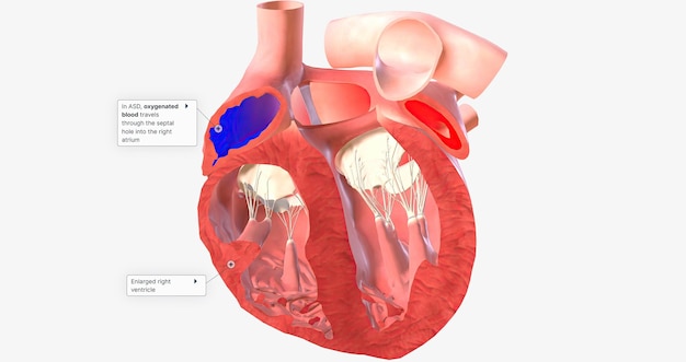 Atriumseptumdefect Bloedstroom