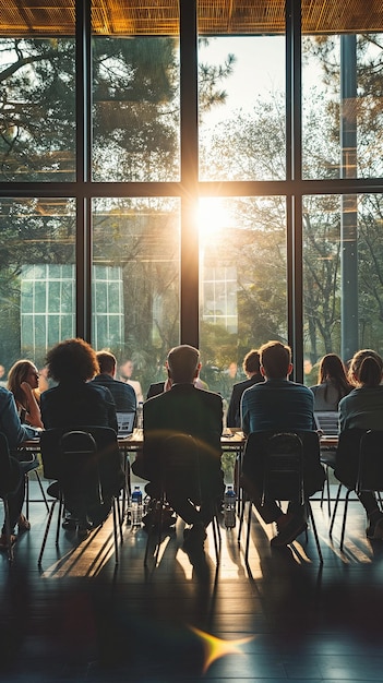 attendees at a seminar