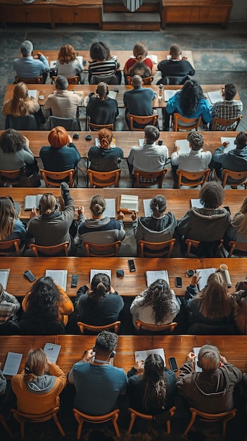 Photo attendees at a seminar