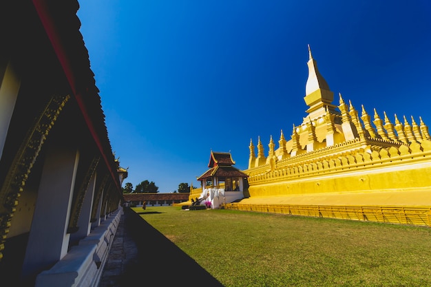 Attractions Wat Phra That Phra Nakhon, Wiang Chan, Lao PDR