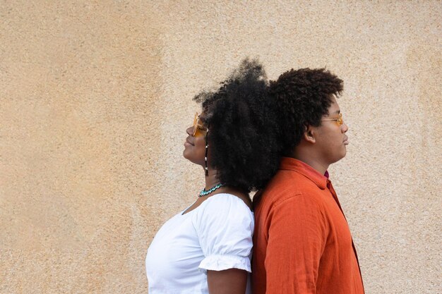 Attractive African American Couple in the City