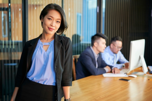 Attractive Asian Businesswoman Portrait