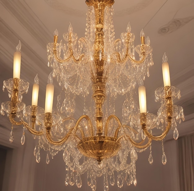 Attractive beautiful chandelier