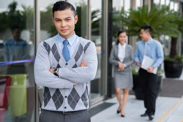 Attractive businessman