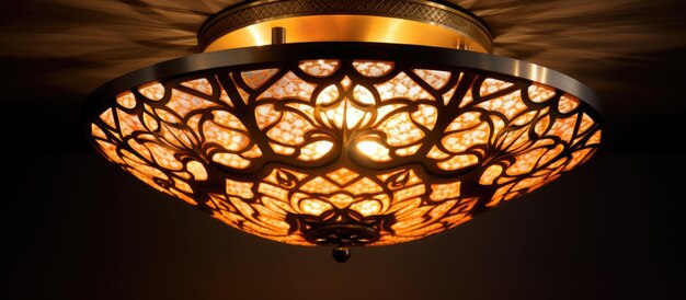 Attractive design of a ceiling light