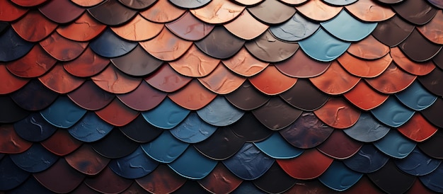 Attractive design and surface of clay tiles