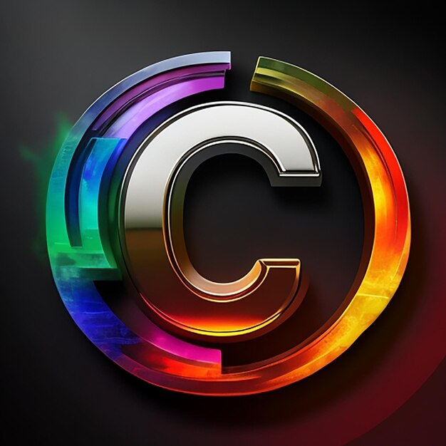 Attractive letter C logo