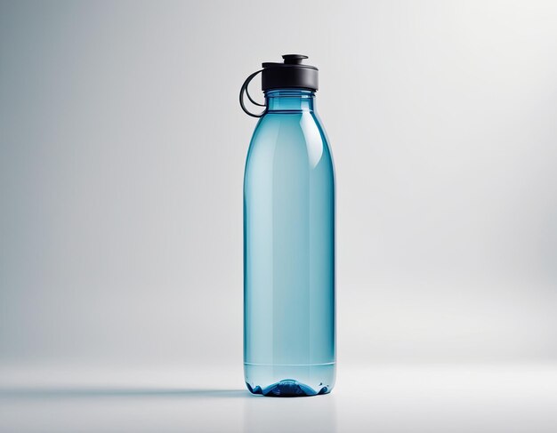 Attractive and professional water bottle mockup on a clean white background