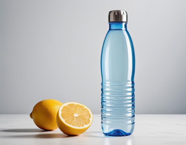 Attractive and professional water bottle mockup on a clean white background