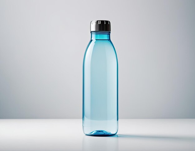 Attractive and professional water bottle mockup on a clean white background