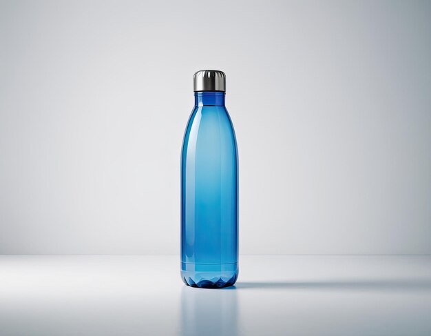 Attractive and professional water bottle mockup on a clean white background