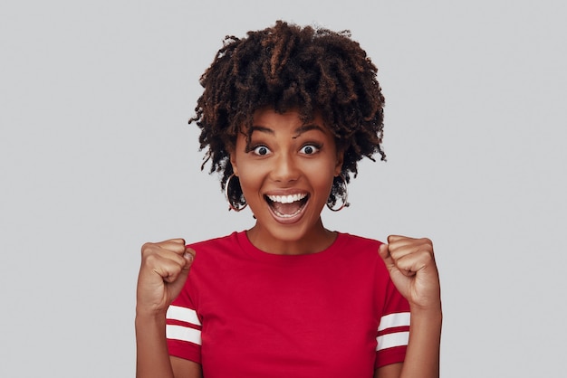 97,000+ Excited Black Woman Pictures