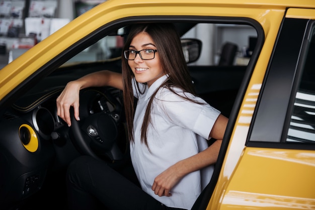 Attractive young Caucasian woman