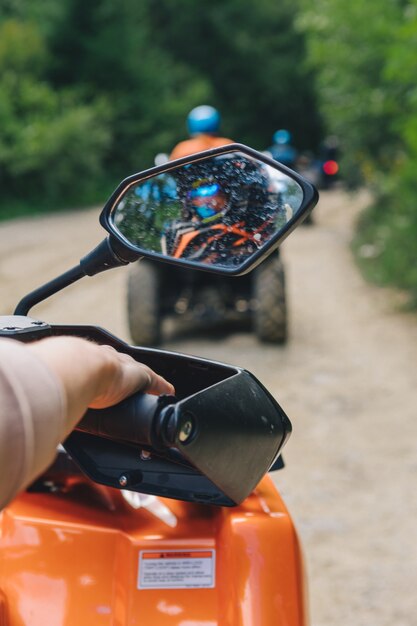 Atv ride extreme journey off road concept