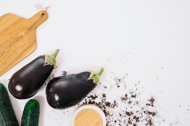 Aubergine composition