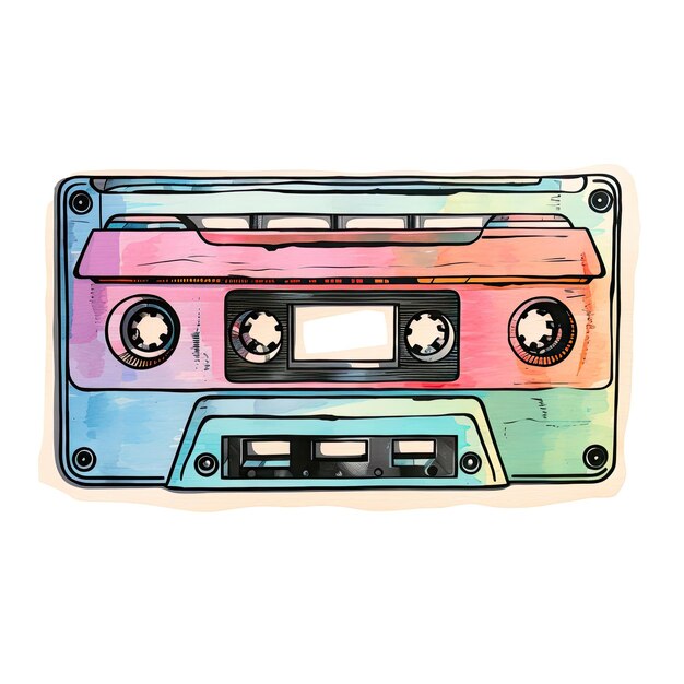 Photo audio cassettes