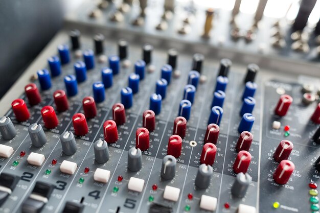 Foto audio-mixer