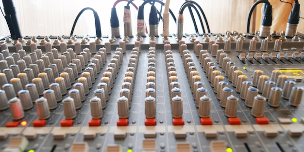 Photo audio sound mixer