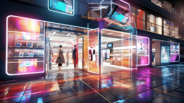 Photo augmented brilliance in retail design