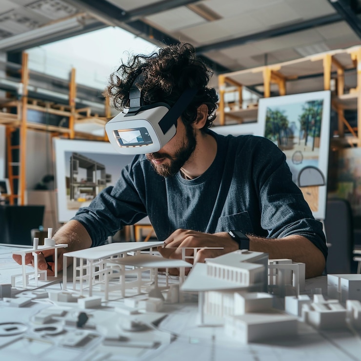 Photo augmented reality developer creating interactive experiences