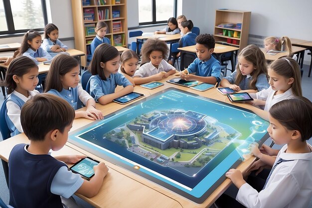 Augmented Reality in the Futuristic Schoolroom